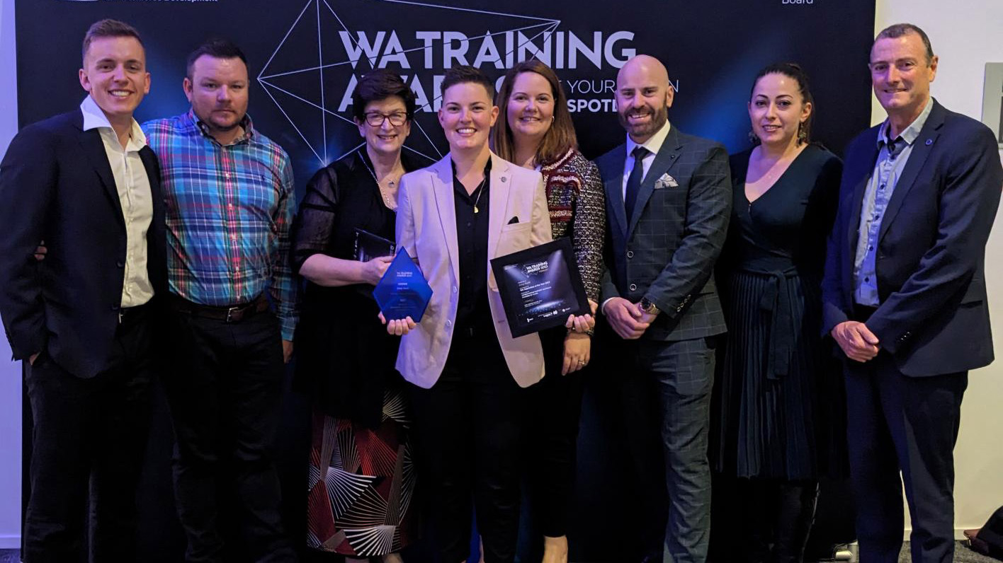 Western Power’s Amy Hunt has been awarded Apprentice of the Year at the 2023 WA Training Awards.